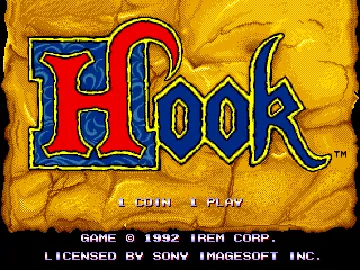 Hook (US) screen shot title